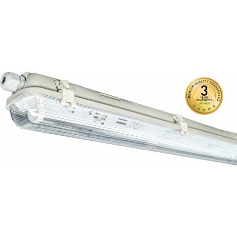 Svítidlo LED TRUST PS 1xT8/60CM prachotěsné pro LED T8 trubice barva šedá GXWP500 Greenlux
